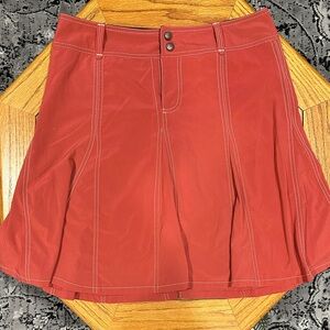 *ATHLETA* Dark Pink A-Line Skater Skort Size 8